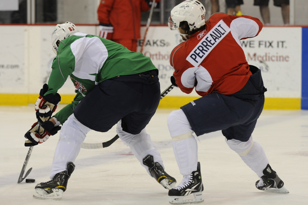 Is Marcus Johansson Better Than Mathieu Perreault Defensively?