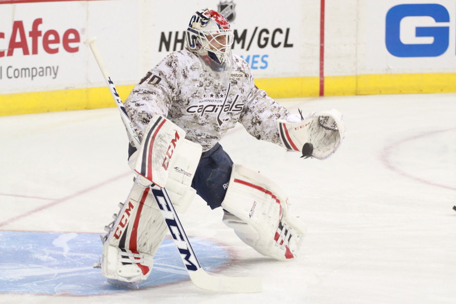 Washington Capitals Wear Camouflage Jerseys to Honor Military