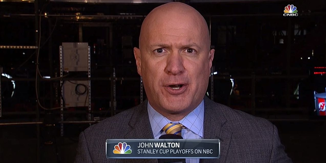 John Walton did the playbyplay for Game Three of DevilsLightning series