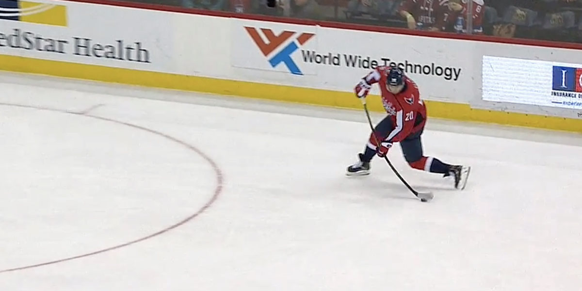 Lars Eller scores last minute goal, brings season total to double digits