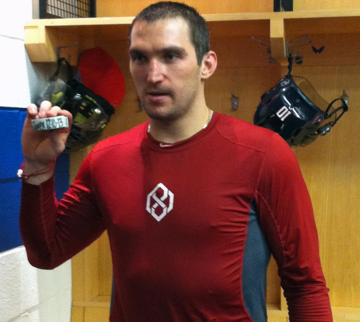 Alex Ovechkin Says His Swimming Celebration Was Just Him Falling Over