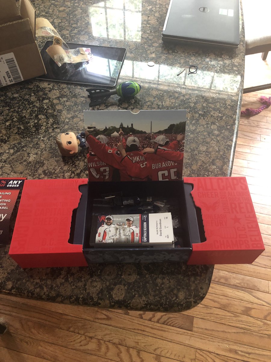 This year’s Capitals seasonticket booklets will make you feel like a