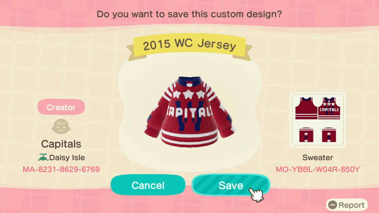 The Washington Capitals just released their own set of designs in