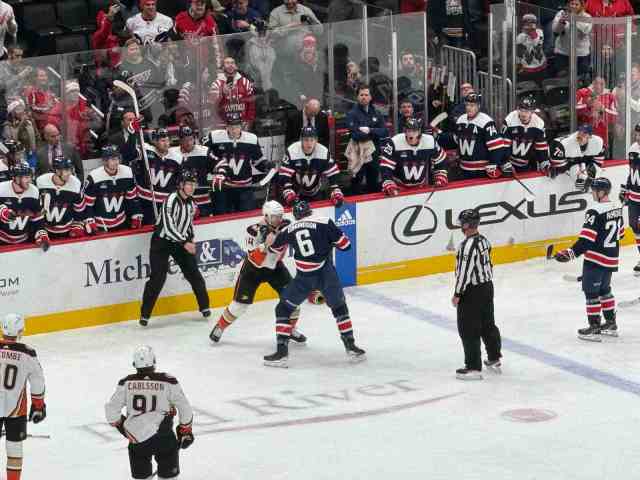 Caps beat Ducks 2-0 thanks to Darcy Kuemper's shutout - Vimarsana News