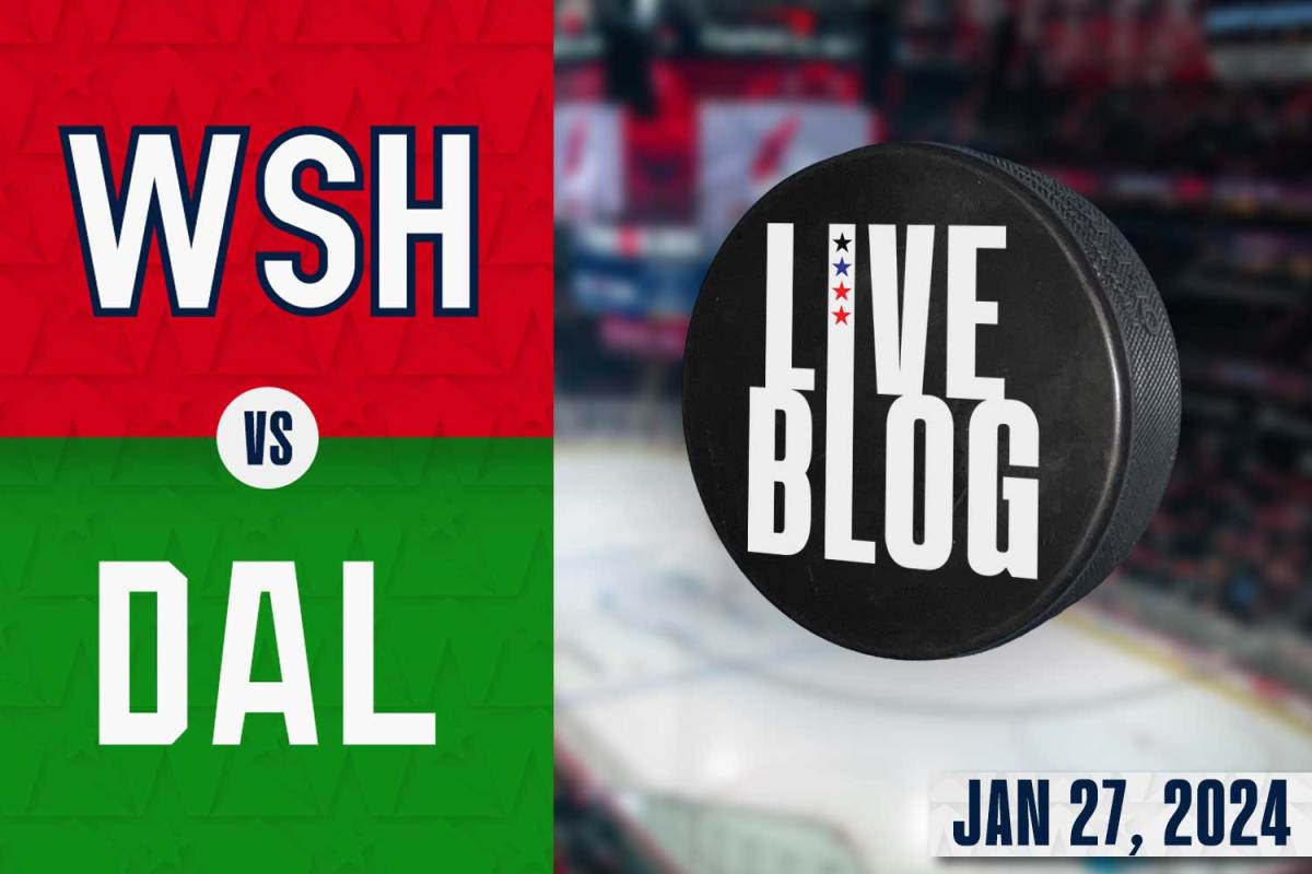 Live blog: Capitals end road trip in Dallas before massively long break - Vimarsana News
