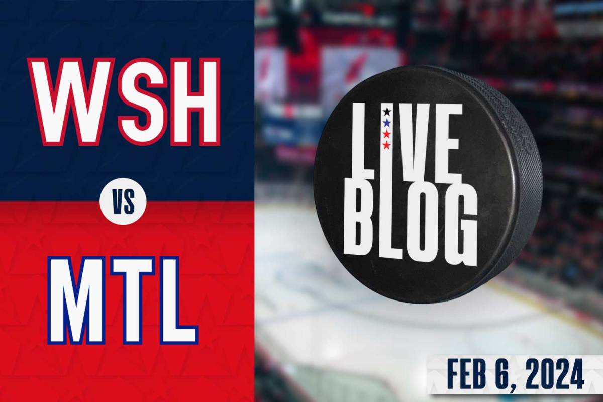 Live blog: Capitals return from bye week to take on Montreal Canadiens - Vimarsana News