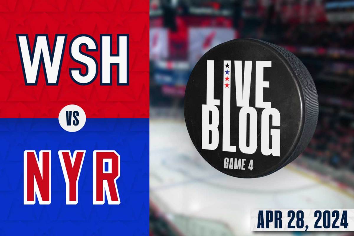 Live blog: Capitals vs Rangers – Round 1, Game 4 - Vimarsana News