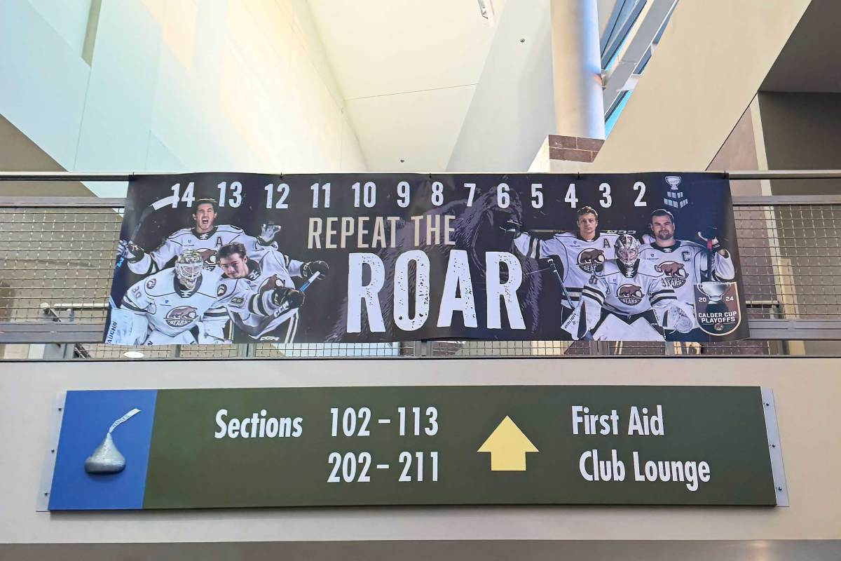 The Hershey Bears' motto for the 2024 Calder Cup Playoffs is 'Repeat The ROAR' - Vimarsana News