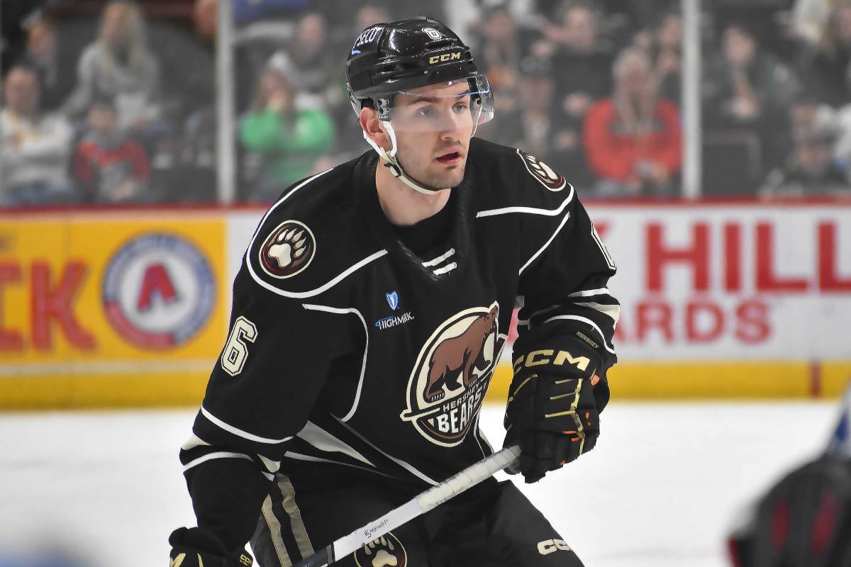 Vincent Iorio officially loaned back to Hershey Bears after being cleared from injury suffered with Capitals - Vimarsana News