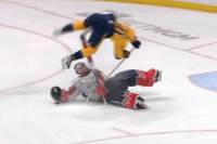 Charlie Lindgren flips Steven Stamkos